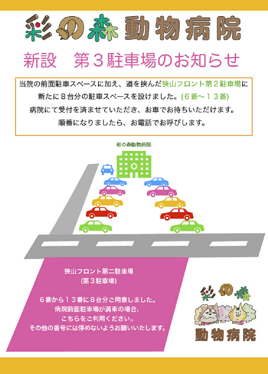 第３駐車場のご案内